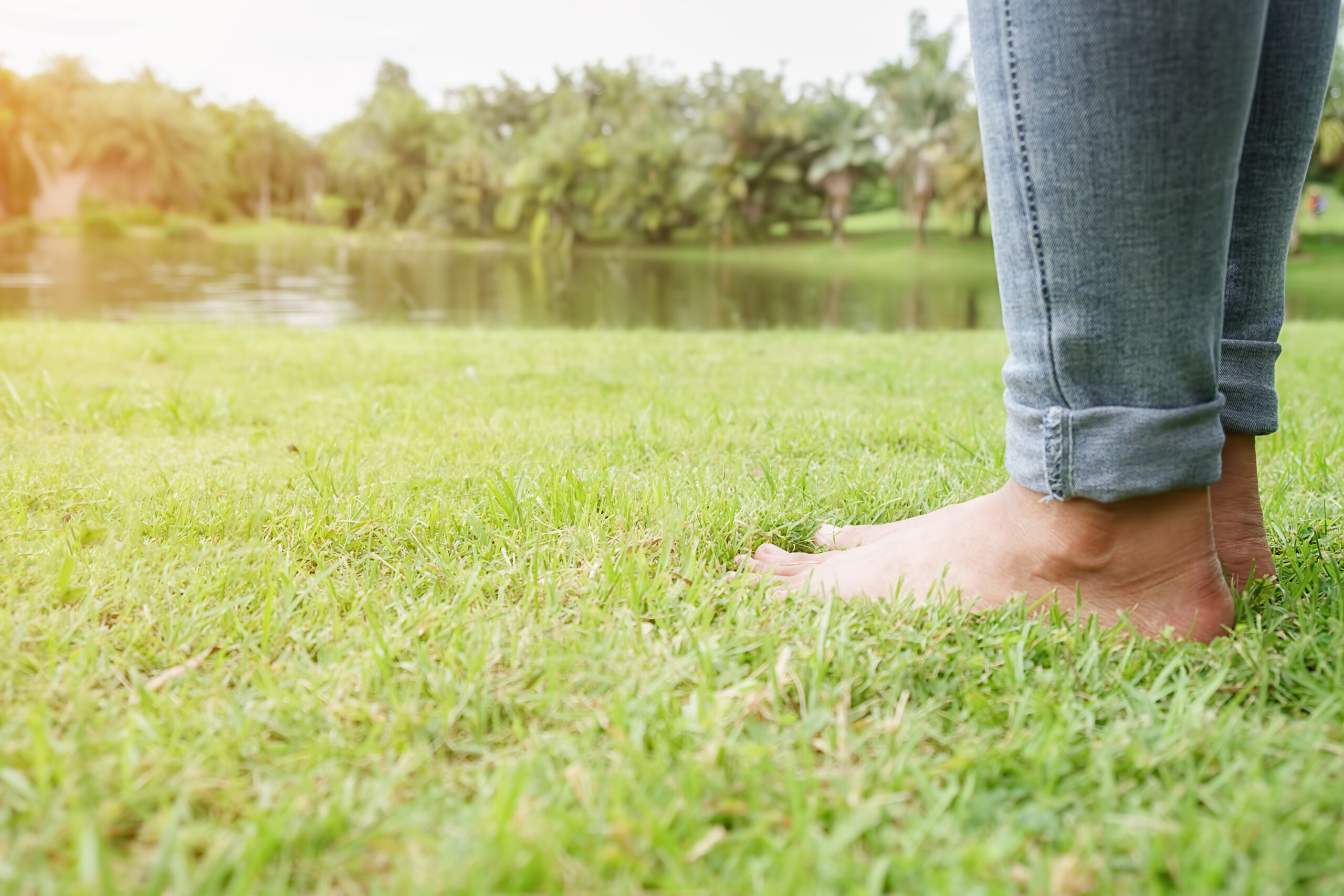 Barefoot Morning Walk
